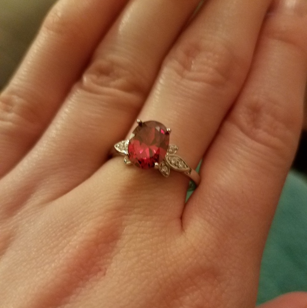 Sterling silver ring size 8